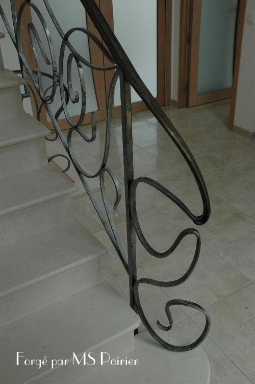 D&eacute;part de rampe Art Nouveau